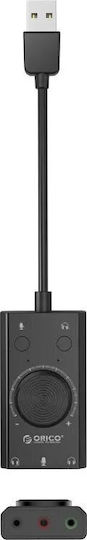 Orico Extern USB Soundkarte 2.0 ORICO-SC2-BK-BP-HU