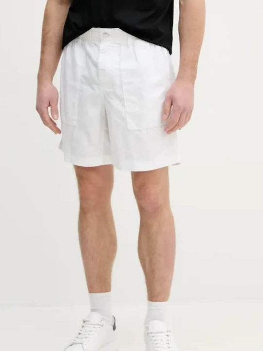Calvin Klein Мъжка Бермуда Linen White