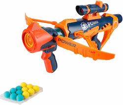 Crossbow Style Air Blaster Pistol Scope 12 Eva Foam Balls 39.5x20x24.5 Cm