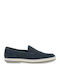 Men's Leather Loafers Blue