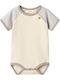 Lil' Atelier Babystrampler Ecru