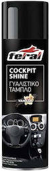 Feral Cockpit Polishing Spray for Car Dashboard with Aroma Vanilla 500ml
