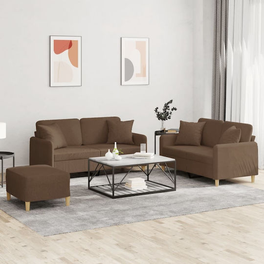 Set de Sufragerie 3 Scaune & 2 Scaune & Taburet