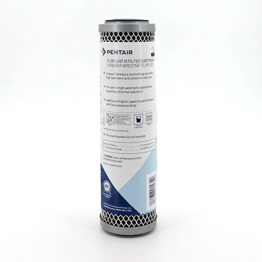 Pentair Countertop and Under Sink Water Filter Replacement made of Activated Carbon 10" CBR2-10R 0.5 μm