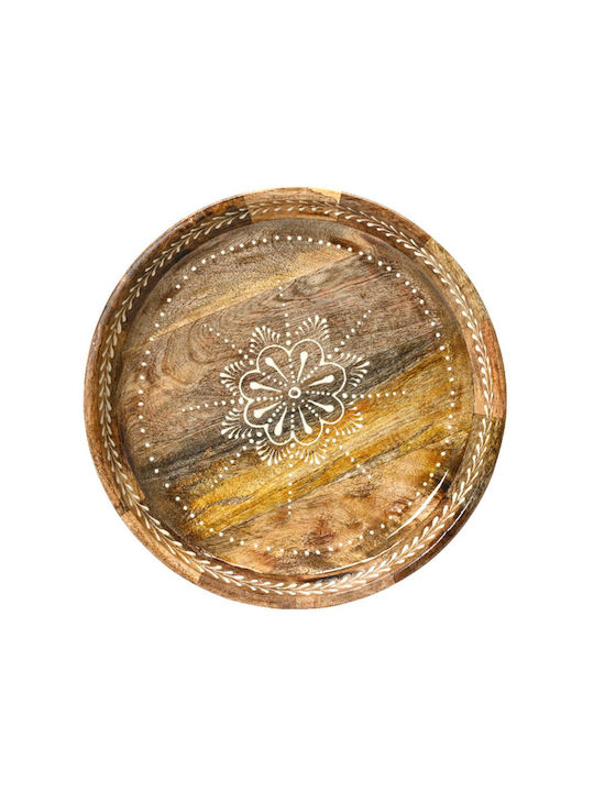 Kaemingk Ξύλινος Δίσκος Σερβιρίσματος 35.5x35.5cm