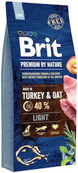 Brit Premium by Nature Light 15kg Ξηρά Τροφή Δι...