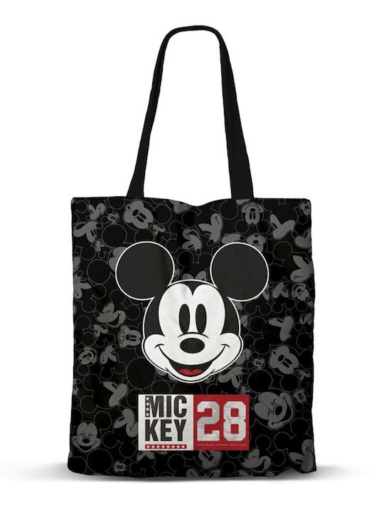 Karactermania Disney Mickey Year Чанта за пазаруване в черен цвят