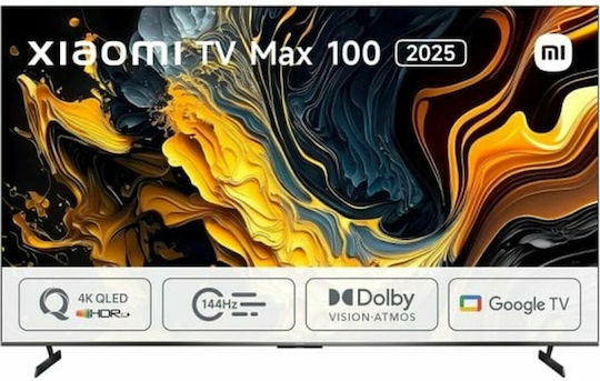 Xiaomi Smart Τηλεόραση 100" 4K UHD QLED ELA5692EU HDR (2025)