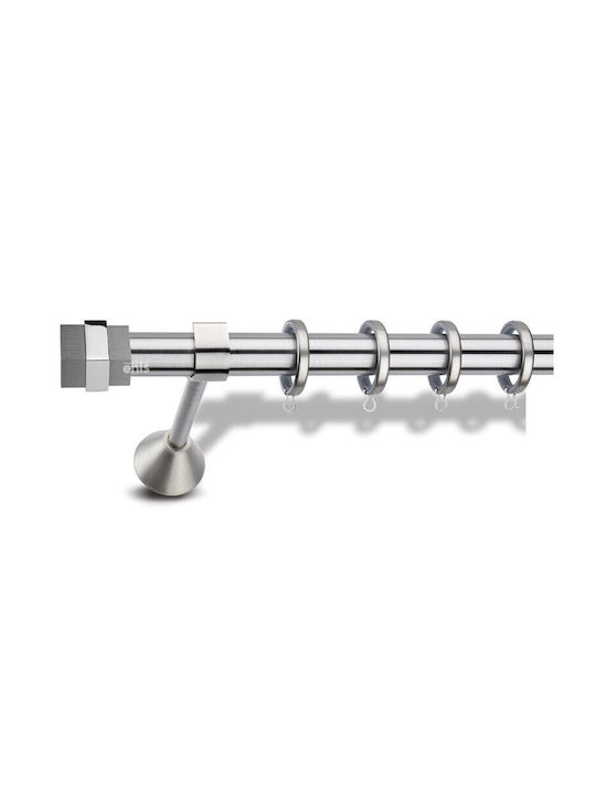 Enis by Domus Metallic Curtain Pole Montana Dou...