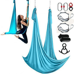 Vevor Set Aerial Yoga Länge 11m. Blau