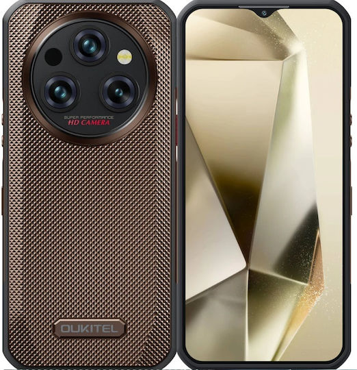 Oukitel WP35 Pro 5G Dual-SIM (12GB/512GB) Widerstandsfähig Smartphone Gold