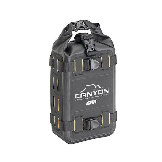 Givi Canyon Πλαϊνή Βαλίτσα Μοτοσυκλέτας 4lt σε Μαύρο Χρώμα