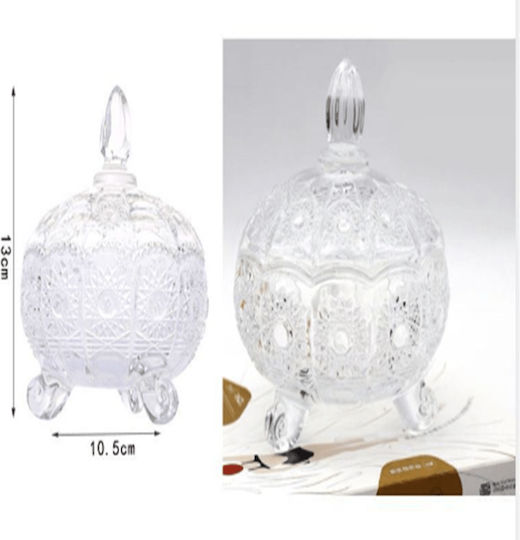 Zaharniță de Servire Sticlă Transparent 1buc