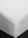 Vesta Home Fitted Waterproof Crib Mattress Protector Cotton 60x130cm