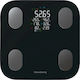 Klausberg Smart Badezimmerwaage mit Bluetooth in Schwarz Farbe KB-7854