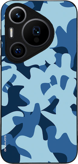 Калъф Sonique Camouflage Army Series за Huawei Pura 70 Pro Син