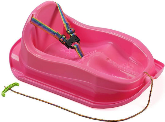 Pink Children's Plastic Sled Safety Straps