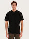 T-shirt Μαύρο