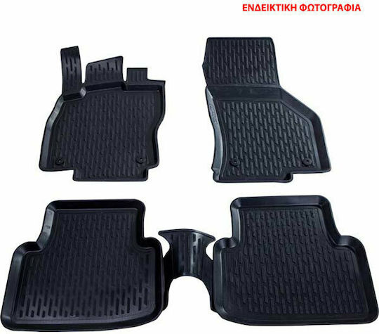 Volkswagen Touareg 2010-2018 Schalenmatten Otom Set aus 5 Teilen