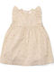 Children's Dress Sleeveless Floral Sand