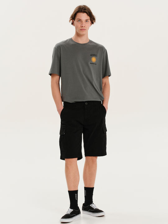Basehit Men's Shorts Cargo Black