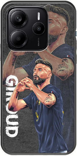 Football Stars Olivier Giroud France Xiaomi Redmi Note 14 5g Black Tpu Μαύρη Σιλικόνη