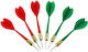 Master Messingbeschichtete Darts 6 Stück