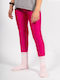 Kids Legging Long Fuchsia