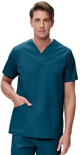 Anta Uniforms Unisex Σετ Ιατρικό Παντελόνι και Μπλούζα Πετρόλ