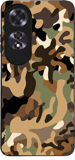 Sonique Camouflage Army Series Case for Oppo A60 Brown