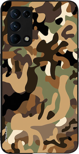 Θήκη Sonique Camouflage Army Series Oppo Find X3 Lite 5g Καφέ