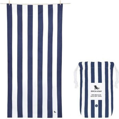 Dock & Bay Quickdry Cabana Prosop Microfibră Albastru