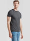 Fruit of the Loom Iconic Men's Short Sleeve Promotional T-Shirt Dark Heather Grey