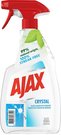 Ajax Crystal Clean Καθαριστικό Spray Τζαμιών 750ml