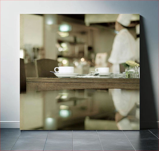 Πίνακας Coffee At Cafe Καφές Στο Καφενείο 100x100