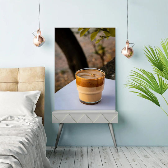 Creamy Coffee In A Glass Painting 80x120