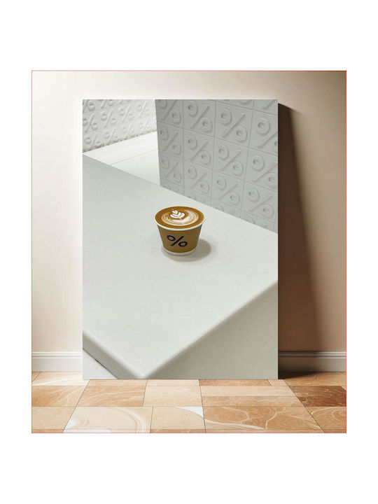 Tablou Minimalist cu Ceașcă de Cafea 100x150