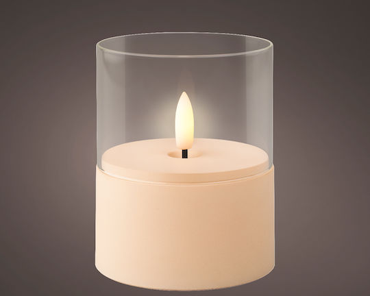 Kaemingk Decorative Lighting LED Wax Candle 8x8x10cm