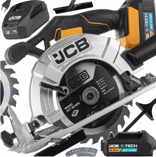 JCB JCB 18CS 2XB E Circular Saw 18V 1x2Ah