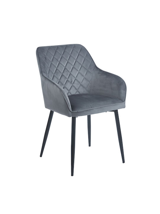 Siena Stühle Speisesaal Grey Velvet 1Stück 54x5...