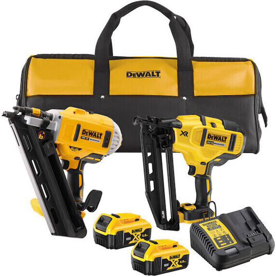 DEWALT DCK2046P2 Set Hefter Brushless 18V mit 2 Batterien 2Ah und Hülle
