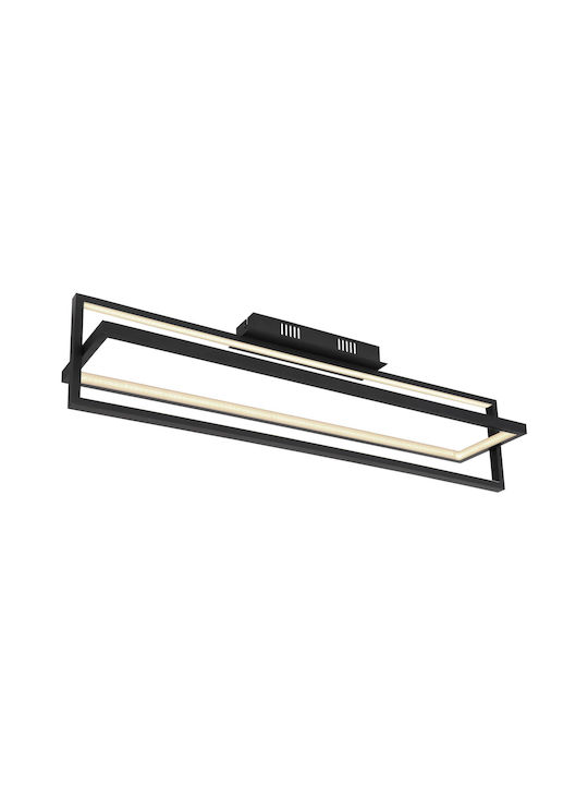 Globo Lighting Πλαφονιέρα Οροφής Μαύρη