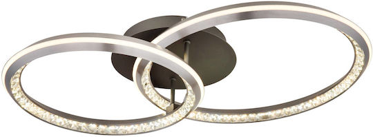 Globo Lighting Таванно Осветително Тяло 75см Сиво
