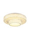 Globo Lighting Globo Lighting Mount Ceiling Light 50cm Transparent