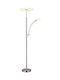 Globo Lighting Φωτιστικό Δαπέδου Ασημί
