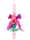 Easter Candle Children's Doll Pink Mermaid "Dream Hair" 11cm