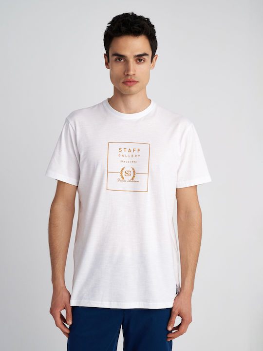 Staff Glen T-shirt Off-white