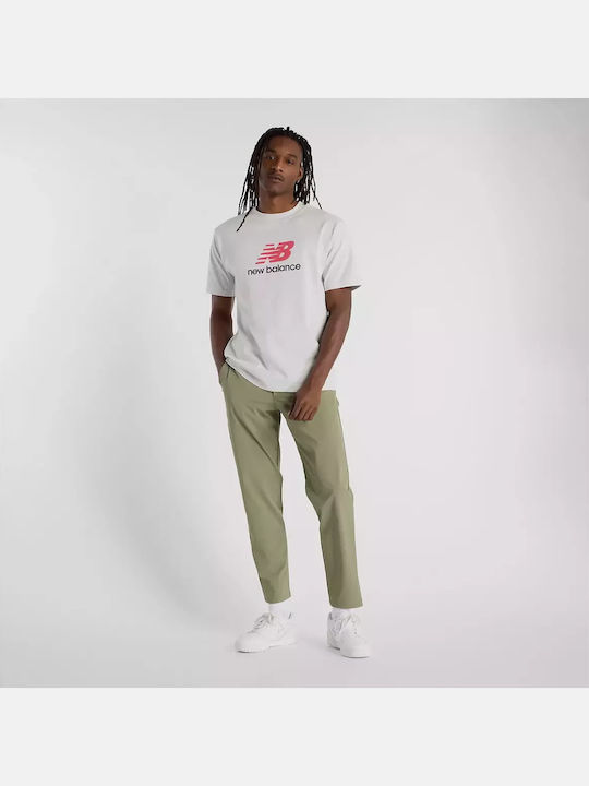 New Balance Athletics Logo T-shirt Grey