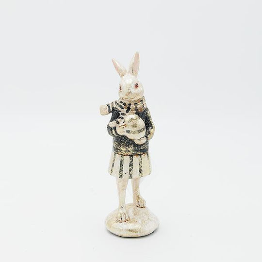 Iepuraș de Paște Estheti din polirășină S 6,5x20x6,5cm 818-00012