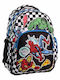 Avengers School Backpack for Elementary Black 34 x 3.3 x 42cm